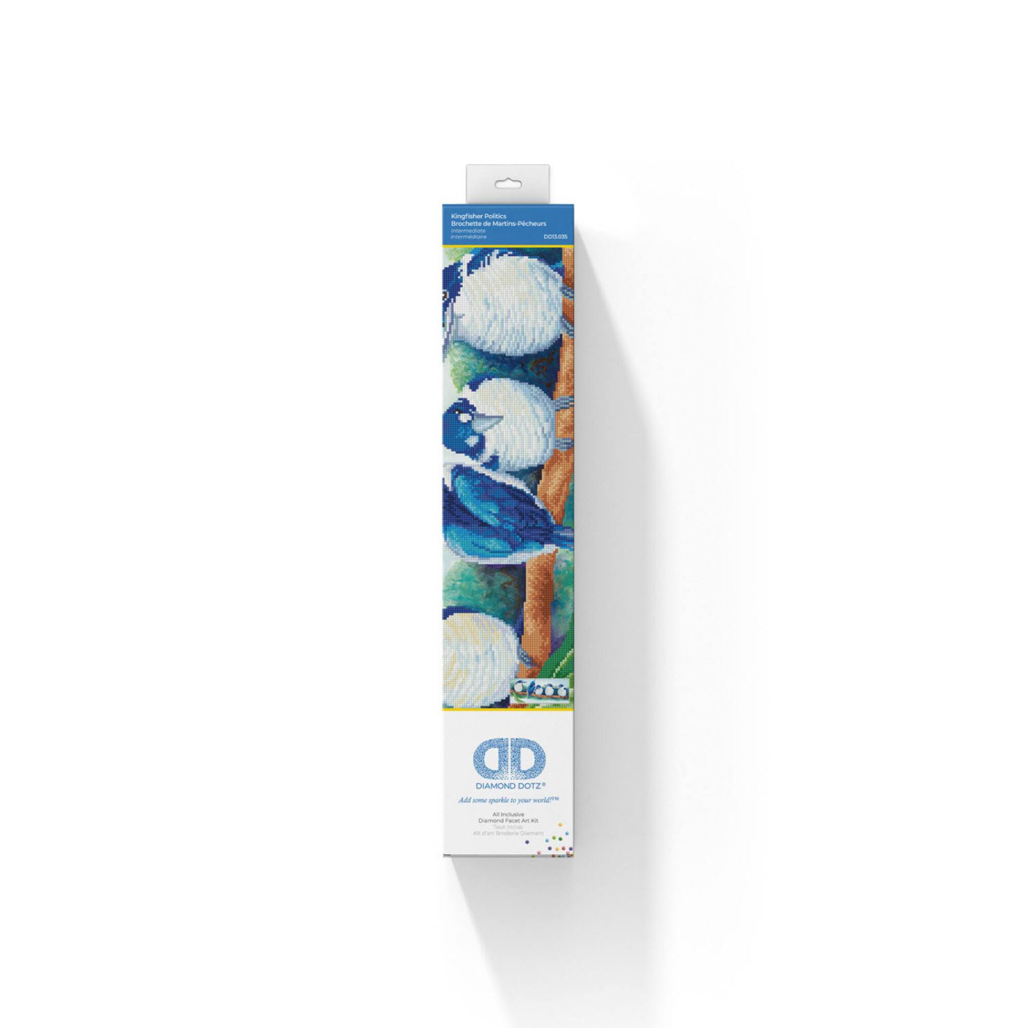 Diamond Dotz® Kingfisher Politics Diamond Painting Kit